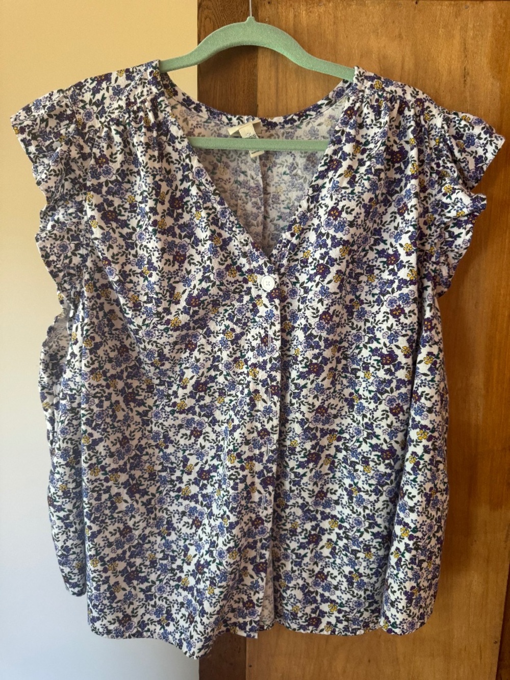 St Johns Bay Flower Blouse